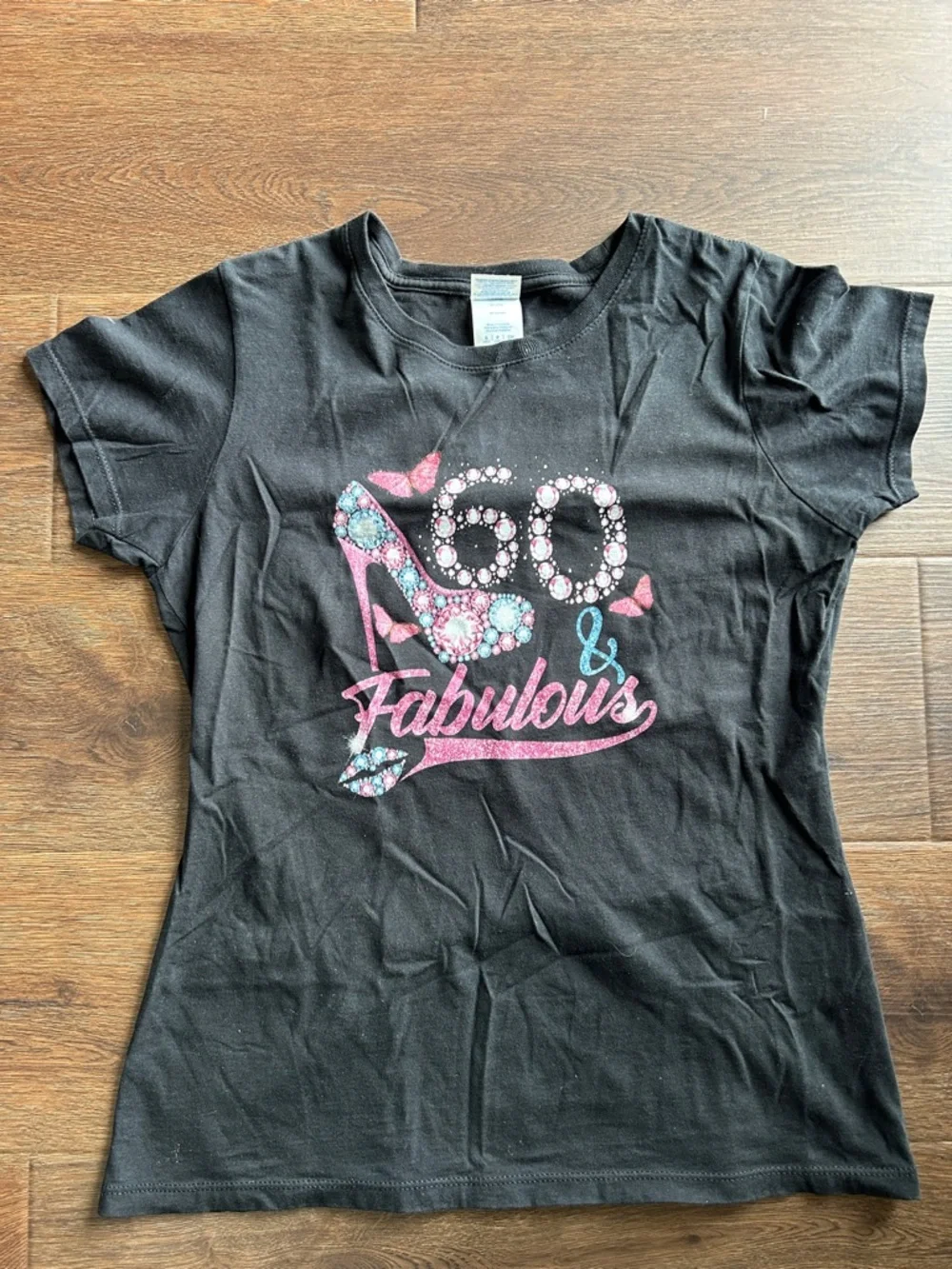 60 & Fabulous T-shirt | 60th Birthday Shirt | 60th Birthday - Picture 1 of 4
